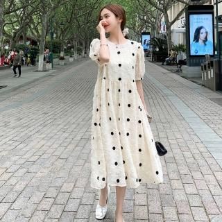 春夏のお出かけコーデに 清楚かわいいリボン付き膝丈半袖シャツ 春夏のお出かけコーデに 清楚かわいいリボン付き膝丈半袖シャツ