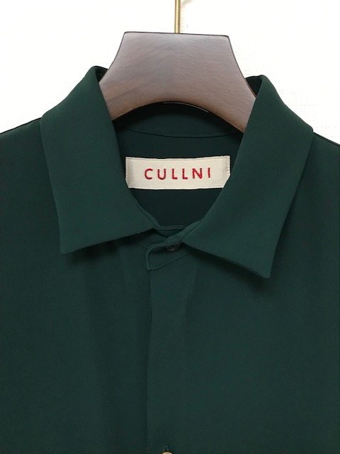 CULLNI 20AW ダブルクロスシャツ bckediri.beacukai.go.id