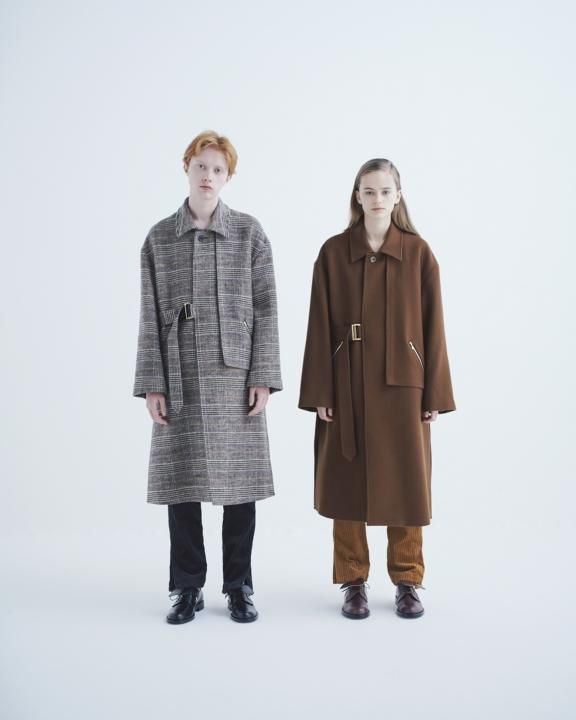 CULLNI ステンカラーコート - m-market CULLNI ステンカラーコート - m-market
