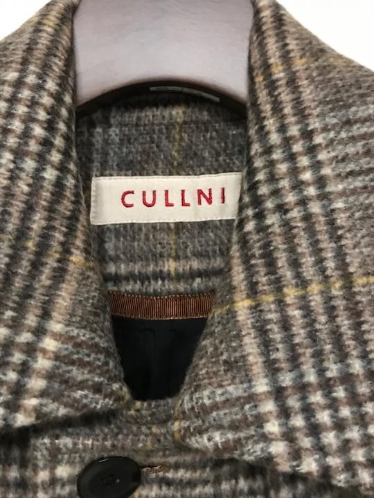 CULLNI チェックロングコート - m-market