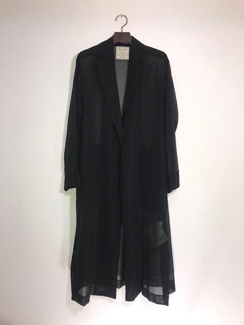 BLANC basque ボイルオーガンジーコート - m-market