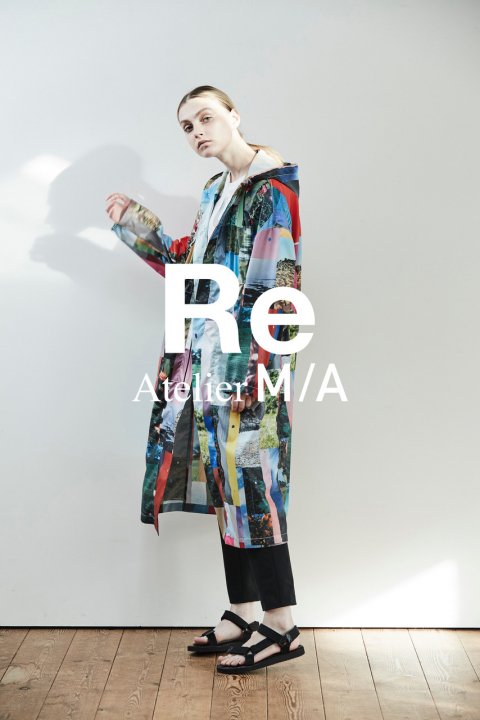 Atelier M/A　RECYCLE Multiプリントコート