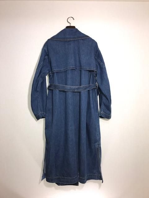BLANC basque 8ozデニムロングコート - m-market