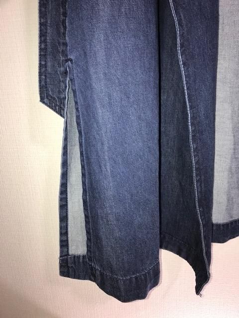 BLANC basque 8ozデニムロングコート - m-market BLANC basque 8ozデニムロングコート - m-market