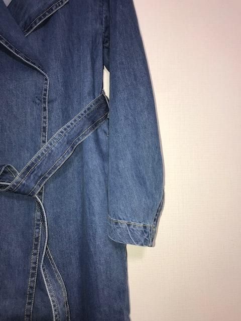 BLANC basque 8ozデニムロングコート - m-market BLANC basque 8ozデニムロングコート - m-market