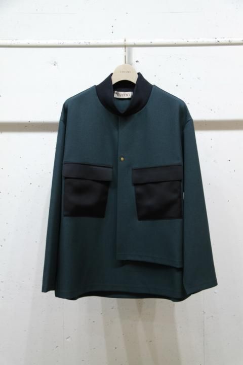 CULLNI 2020 モックネックレイヤードプルオーバー - m-market CULLNI 2020 モックネックレイヤードプルオーバー - m-market