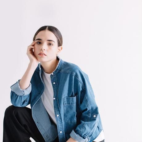 BLANC Basque パールボタンデニムシャツ - m-market
