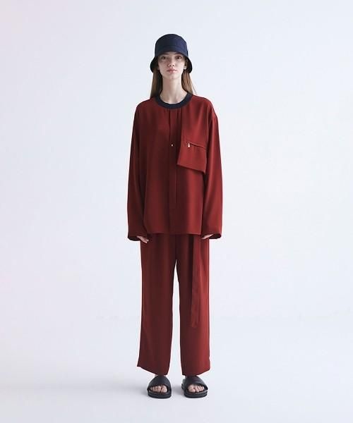 CULLNI 21SS レイヤードフラップシャツ - m-market CULLNI 21SS レイヤードフラップシャツ - m-market
