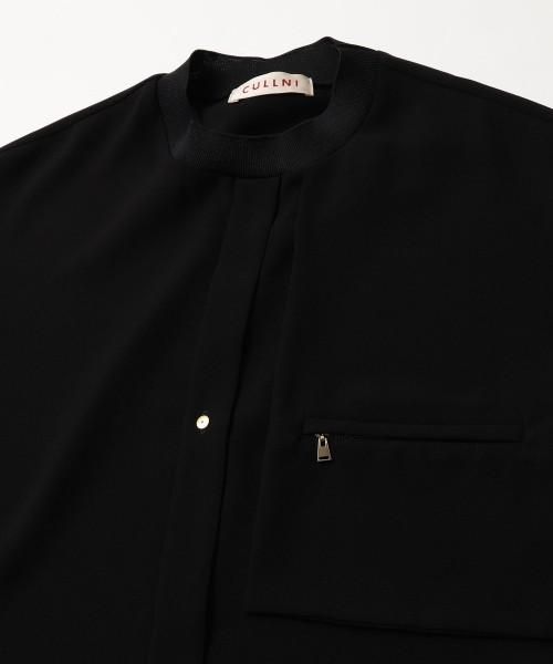 CULLNI 21SS レイヤードフラップシャツ - m-market CULLNI 21SS レイヤードフラップシャツ - m-market