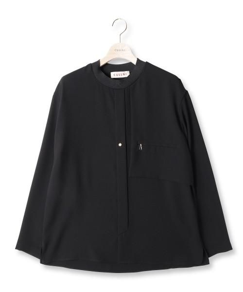 CULLNI 21SS レイヤードフラップシャツ - m-market CULLNI 21SS レイヤードフラップシャツ - m-market