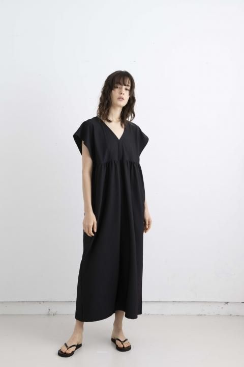 T.yamai paris トリコットサッカーロングワンピース m market