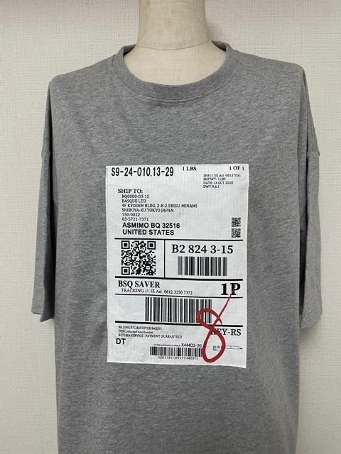 BLANC basque タイベックプリントTシャツ - m-market