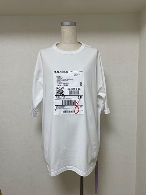 BLANC basque タイベックプリントTシャツ - m-market