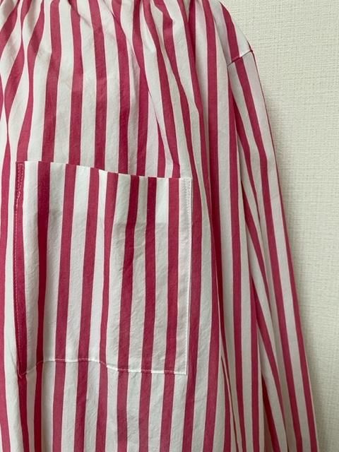 T.yamai paris キャンディストライプワンピース - m-market T.yamai paris キャンディストライプワンピース - m-market
