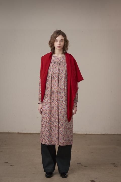 T.yamai paris リバティヨークギャザーワンピース - m-market T.yamai paris リバティヨークギャザーワンピース - m-market