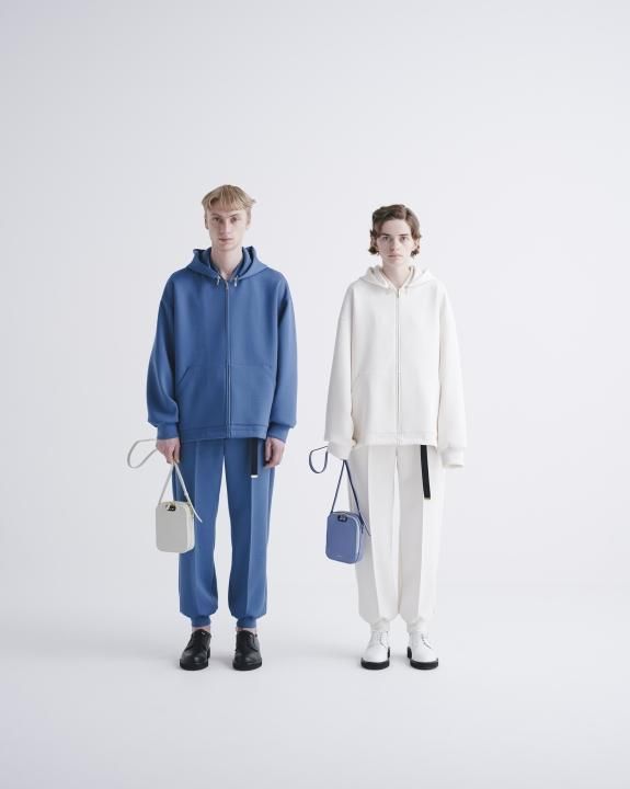CULLNI Front Zip Blouson Attached Hoodie - m-market CULLNI Front Zip Blouson Attached Hoodie - m-market