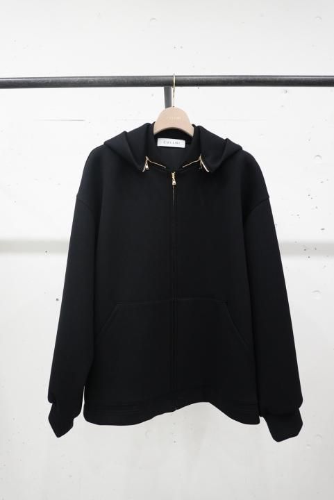 CULLNI Front Zip Blouson Attached Hoodie - m-market CULLNI Front Zip Blouson Attached Hoodie - m-market