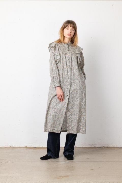 T.yamai Paris リバティフリルワンピース - m-market