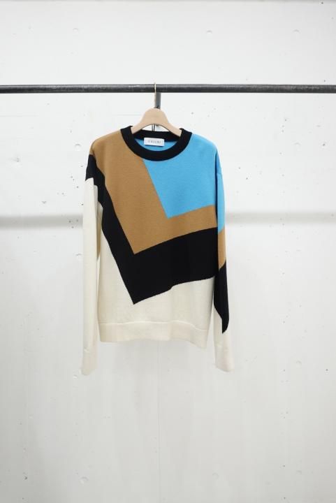 GQ1587◇CULLNI : 24aw Diagonal Line Multi