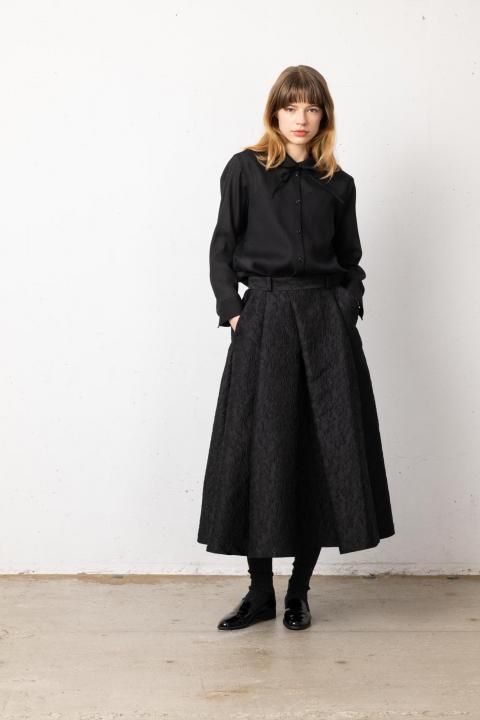 T.yamai Paris フラワージャガードスカート - m-market T.yamai Paris フラワージャガードスカート - m-market