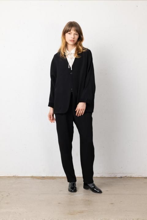 T.yamai Paris アンティークジョーゼットドルマンジャケット - m T.yamai Paris アンティークジョーゼットドルマンジャケット - m