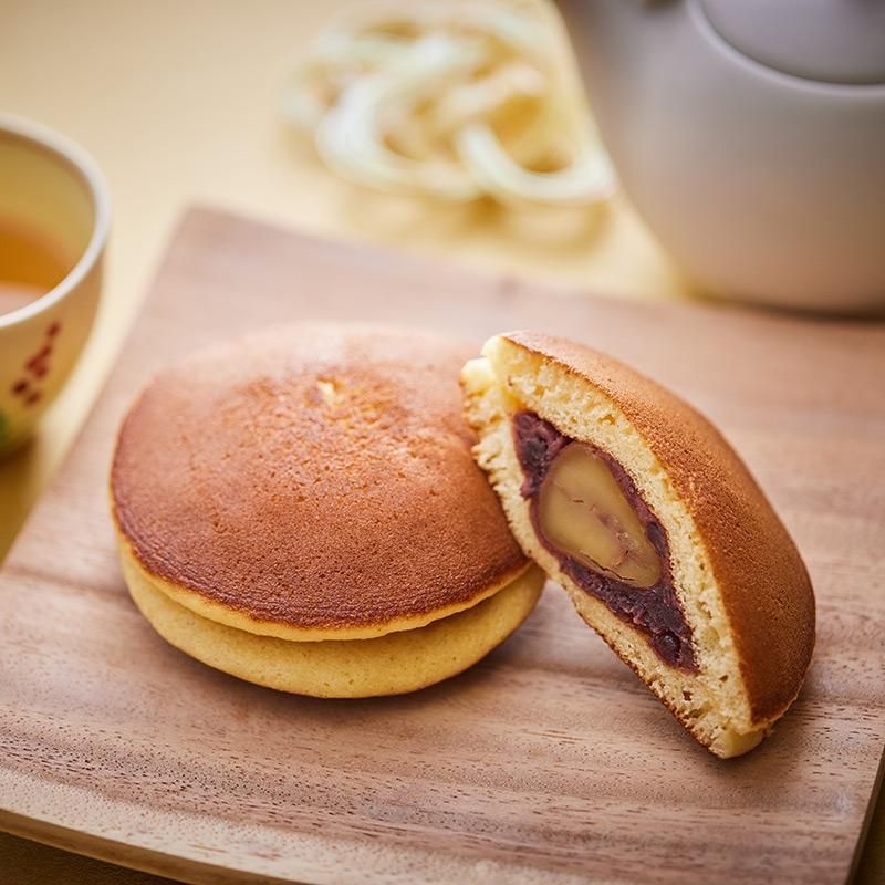 どら焼き 丸栗小倉 - 信玄餅・和菓子のお取り寄せ、ギフトなら どら焼き 丸栗小倉 - 信玄餅・和菓子のお取り寄せ、ギフトなら