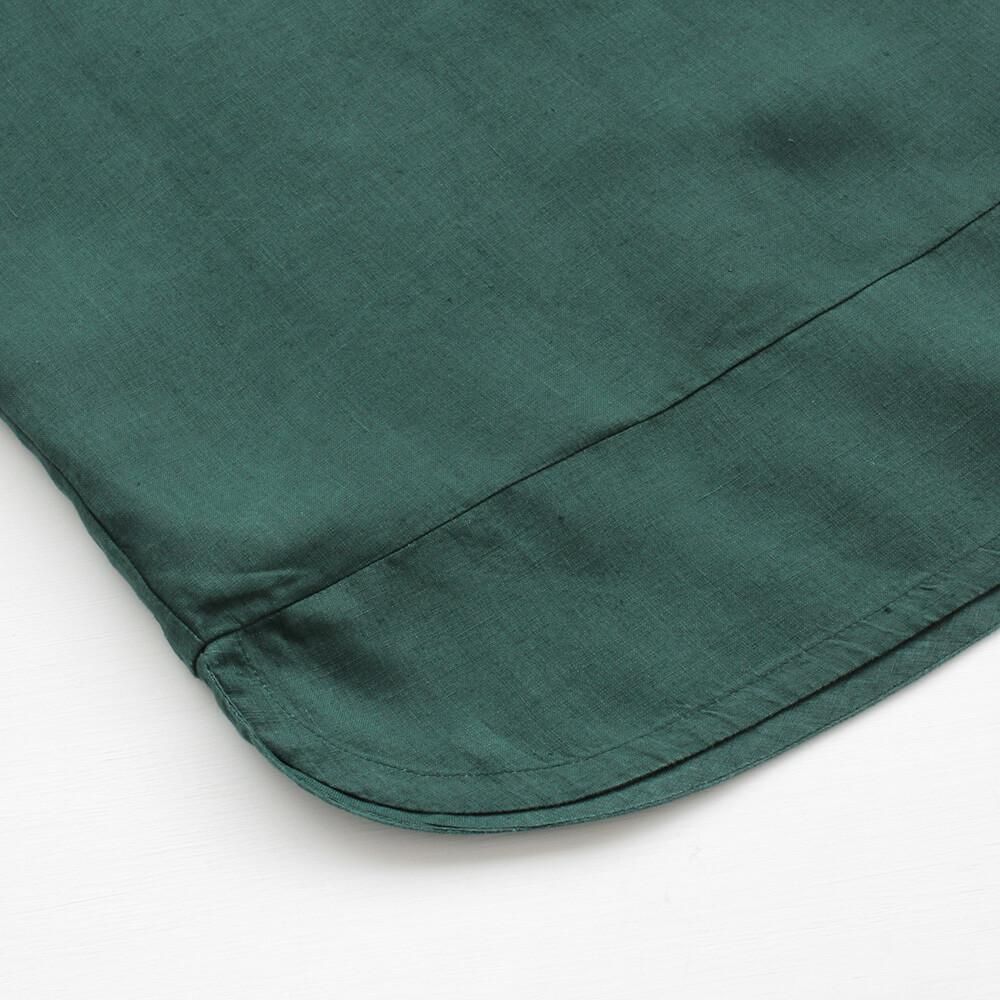 ヘンプ麻100% プルオーバー ワイドTシャツ （モスグリーン） | アジア