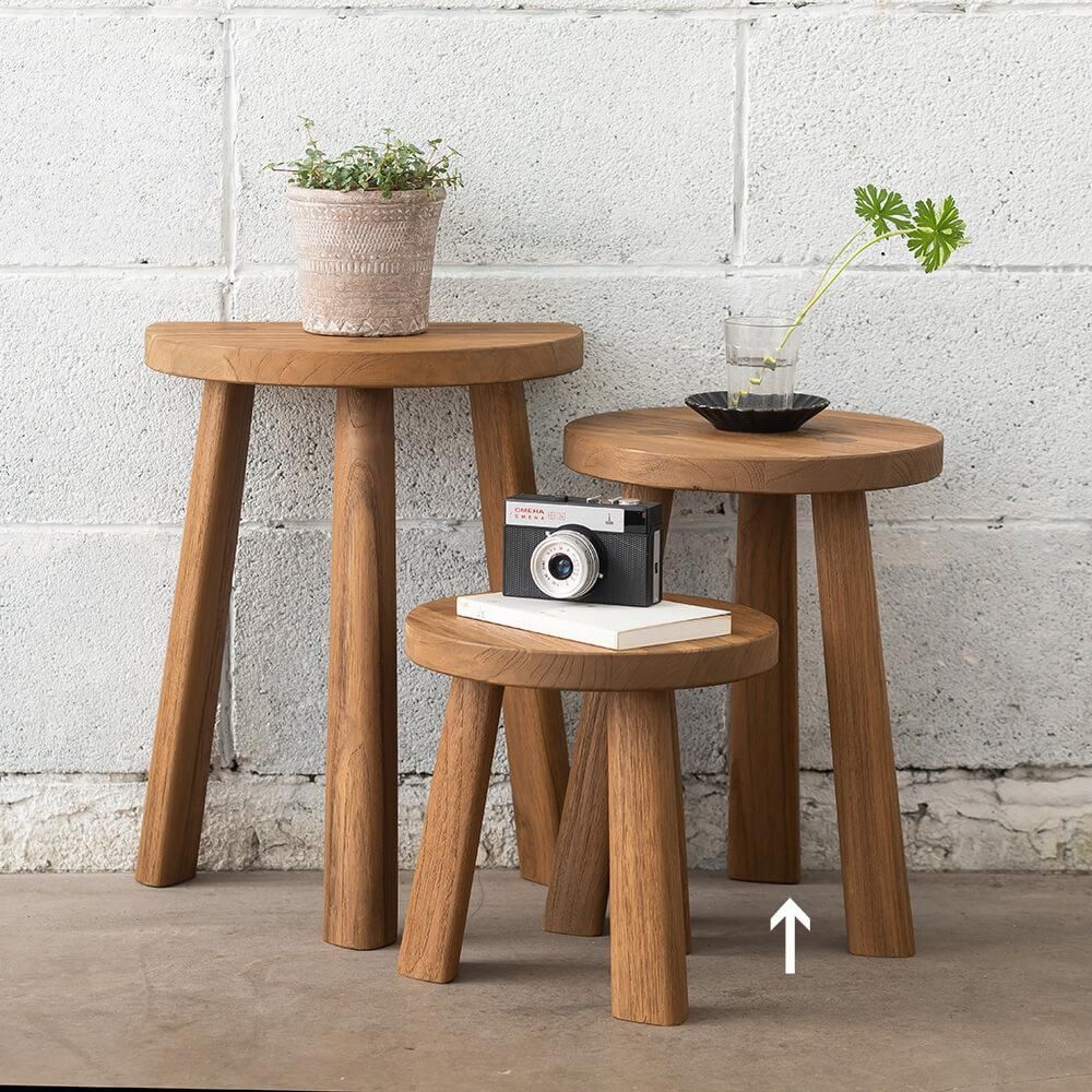 SUNDAY CARPENTER 丸型スツール 高さ38cm(BUTTON STOOL 29) SUNDAY CARPENTER 丸型スツール 高さ38cm(BUTTON STOOL 29)