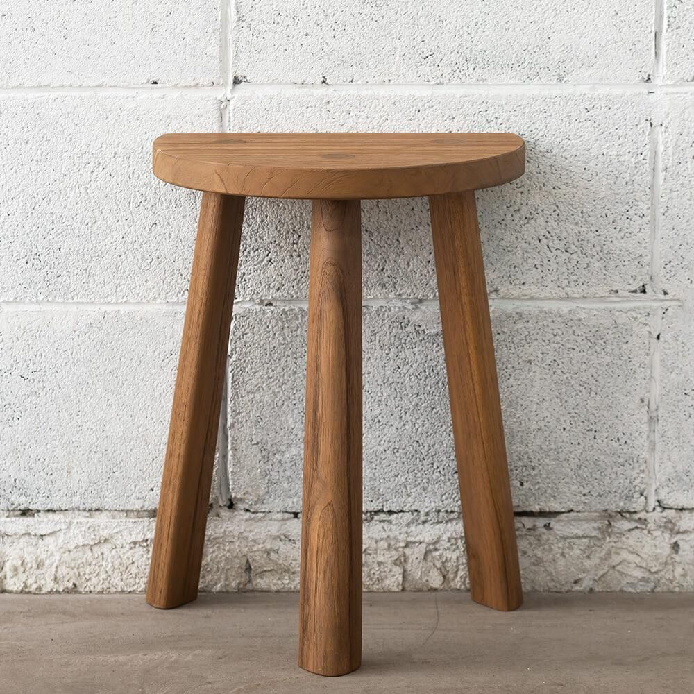 SUNDAY CARPENTER 半月型スツール 高さ45cm（BUTTON STOOL 35）