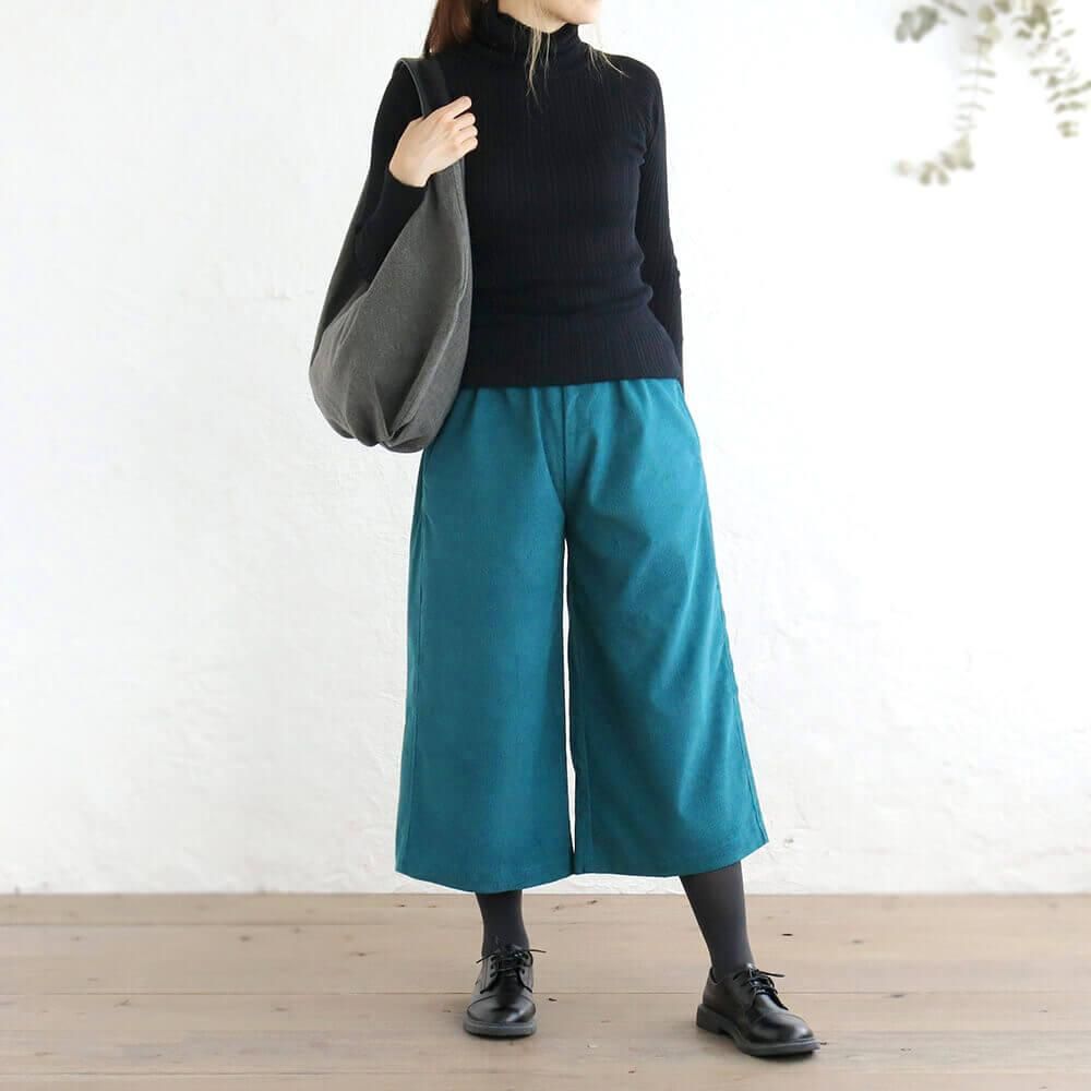 5万 PT01 コーデュロイ パンツ 青緑 ブルーグリーン ターコイズ 42 5万 PT01 コーデュロイ パンツ 青緑 ブルーグリーン ターコイズ 42