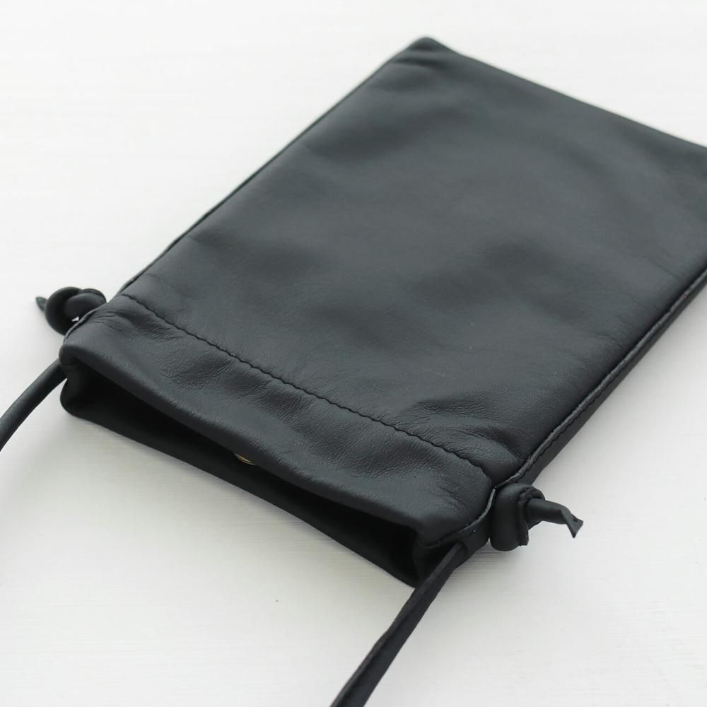 本革スマホショルダー chalk アシスタントポーチにもなるレザー