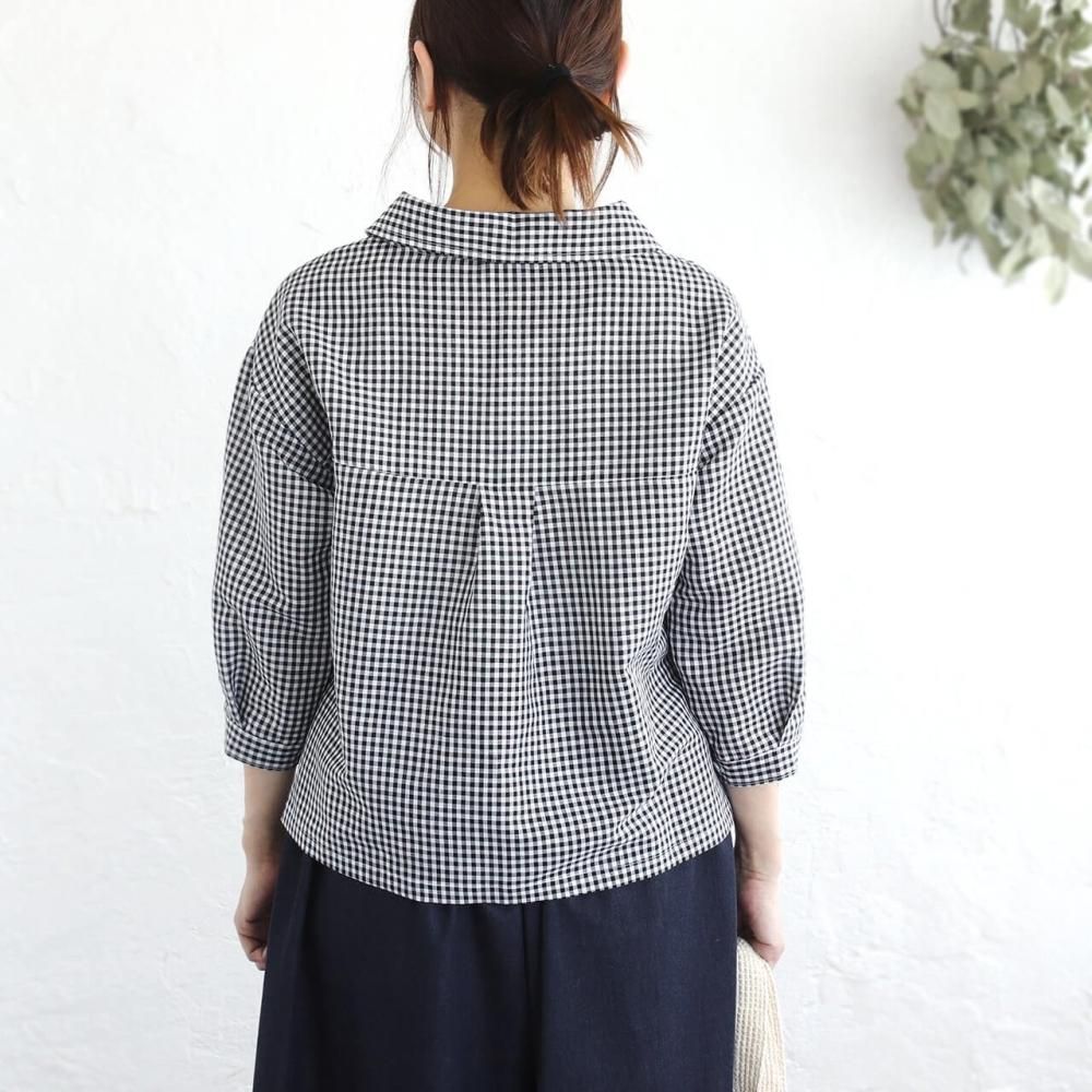美品⁂センソユニコ⁂長そでブラウス　プルオーバー　幾何学模様　総柄　アシメカラー 美品⁂センソユニコ⁂長そでブラウス プルオーバー 幾何学模様 総