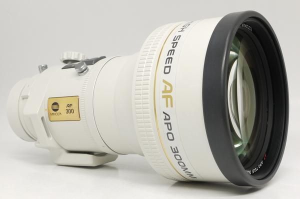 ミノルタ AF APO TELE 300mm F2.8 2×テレコン付 ハイスピード - 日進堂