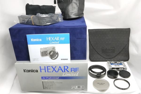 コニカ ヘキサー RF リミテッド M ヘキサノン 50mm F1.2 元箱 コニカ ヘキサー RF リミテッド M ヘキサノン 50mm F1.2 元箱