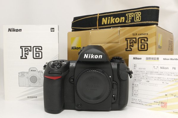 ニコン F6 保証書付 新品同様 - 日進堂カメラ オンラインショップ 