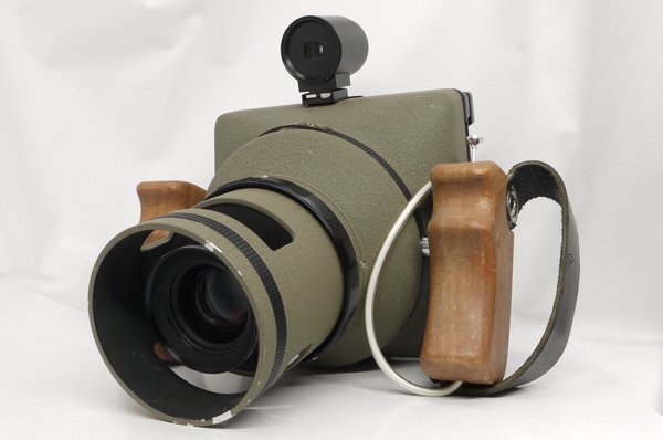 空撮カメラ AERO TAC 4×5in (APO SYMMAR 150mm F5.6) レンズ交換式 美 ...