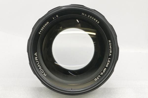 KOMURA LENS MFG 300mm F5