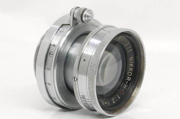 ニッコール L 5cm F2 沈胴 - 日進堂カメラ オンラインショップ ニッコール L 5cm F2 沈胴 - 日進堂カメラ オンラインショップ
