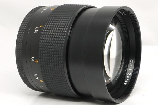 コンタックス プラナー 85mm F1.4 T* MMJ フィルター付 極上美品