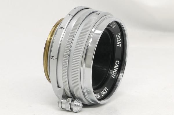 キャノン ライカLマウント 28mm F2.8 極上美品 - 日進堂カメラ キャノン ライカLマウント 28mm F2.8 極上美品 - 日進堂カメラ