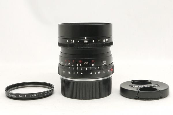 最終決算 フォクトレンダー ウルトロン 日進 - (ライカMマウント) F2 28mm レンズ(単焦点)