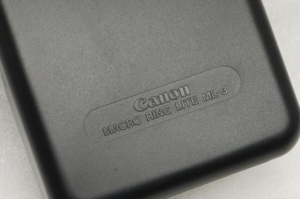 キャノン マクロリングライト ML-3 説明書付 極上美品 - 日進堂