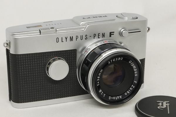 【ボディーOH済み】OLYMPUS pen FT 38mm f1.8