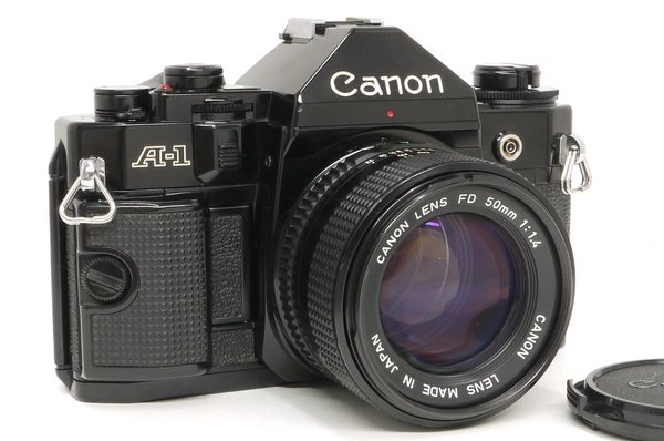 美品】Canon A-1カメラ +Canon FD 50mm 1.4 レンズ-