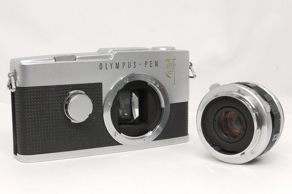 オリンパス PEN F 38mm F1.8(TTLナンバー付) - 日進堂カメラ 