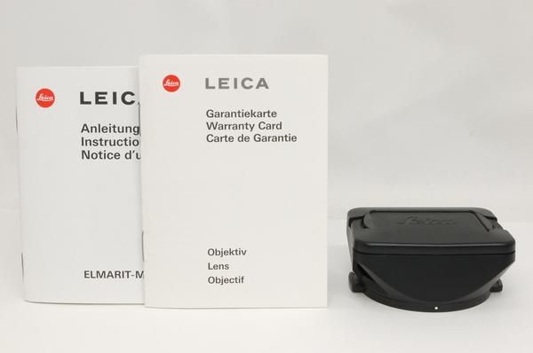 ライカ エルマリート M 28mm F2.8 E46 元箱、フード。ケース付 ライカ エルマリート M 28mm F2.8 E46 元箱、フード。ケース付