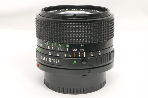 キヤノン NEW F-1 + FD 24mm F2.8［ジャンク品］