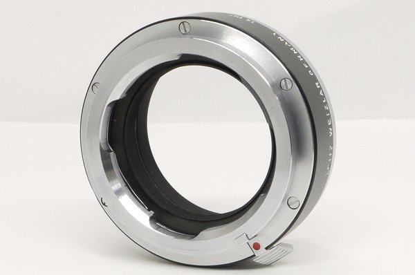 ライカR型カメラにビゾ用レンズを付けるアダプター 14167 極上美品 