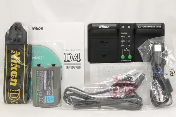 ニコン D4 ショット数7800 元箱付 極上美品 - 日進堂カメラ ニコン D4 ショット数7800 元箱付 極上美品 - 日進堂カメラ