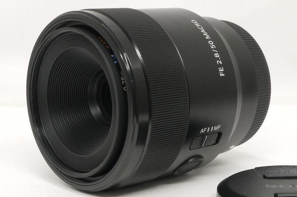 ソニー FE 50mm F2.8 MACRO E-マウント 元箱、保証書付 新品同様